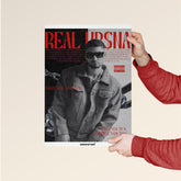 Real B$na - Hip-Hop Inspired Magazine Cover Poster